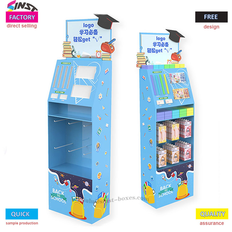​Kệ trưng bày văn phòng phẩm mùa tựu trường