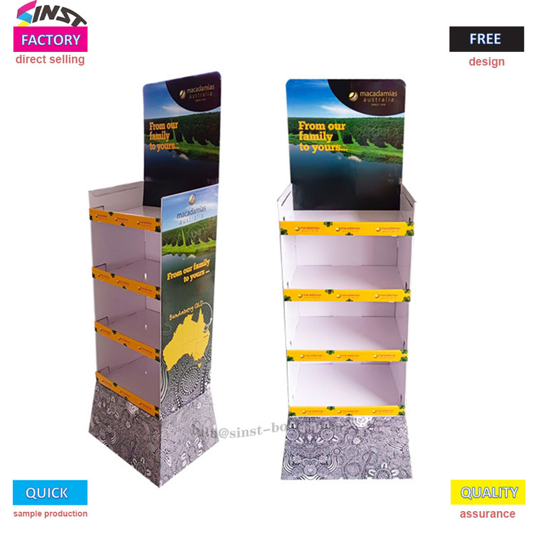 Đế trưng bày bánh quy bằng bìa cứng