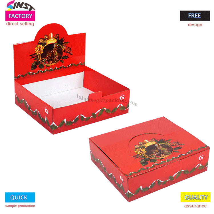 Giá trưng bày để bàn Giáng sinh phối màu cổ điển khơi dậy cảm giác lễ hội trên máy tính để bàn