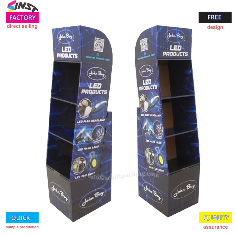 Sản phẩm LED Giá trưng bày các tông sóng cho các sản phẩm chiếu sáng bán lẻ