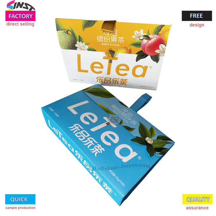 Hộp đựng thẻ trà trái cây ủ lạnh